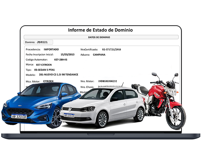 Ejemplo de vehículos